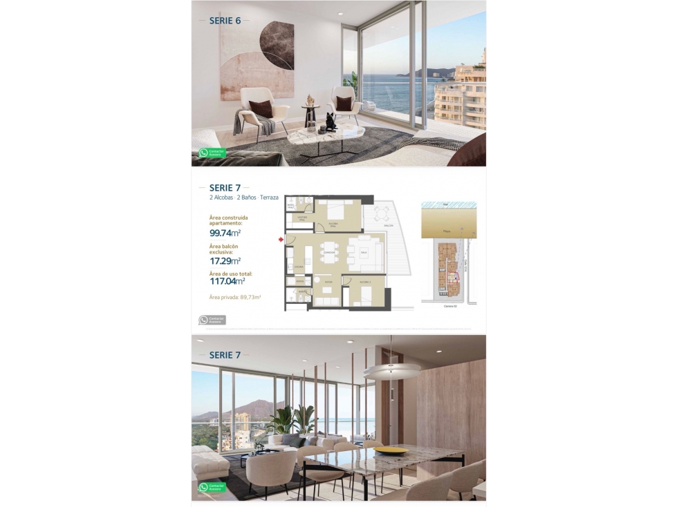 Se vende apartamento en Bello Horizonte, Santa Marta — foto 2