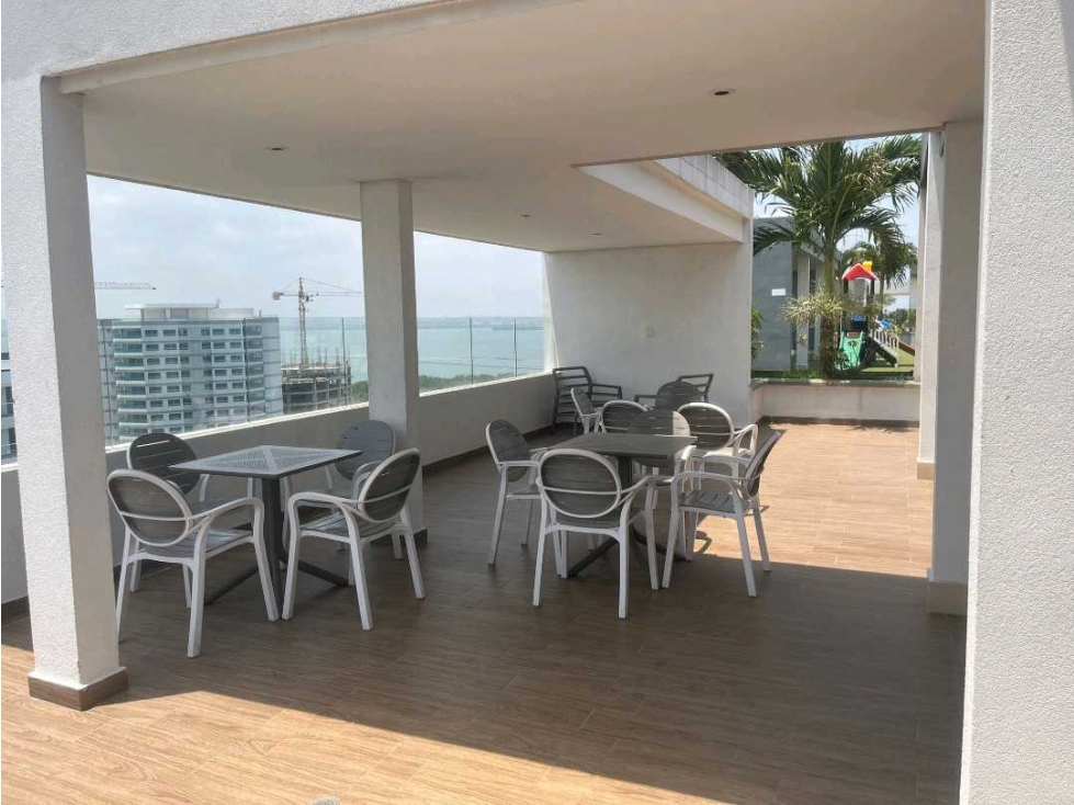 VENTA DE APARTAMENTO EN CIELO MAR- CARTAGENA- COLOMBIA — foto 2