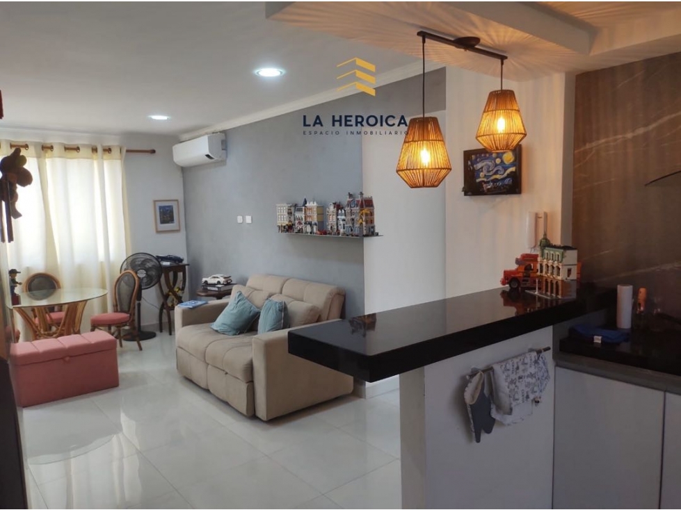 SE VENDE APARTAMENTO EN EL PIE DE LA POPA-CARTAGENA