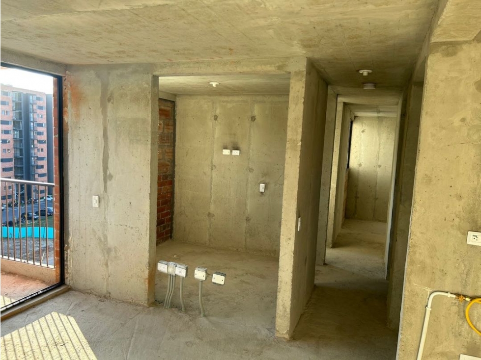 SE VENDE APARTAMENTO EN OBRA GRIS EN EL CARMEN DE VIBORAL, VISTA VERDE — foto 5