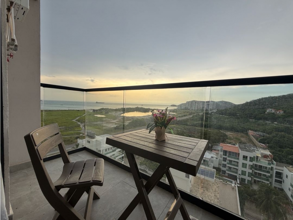 Se vende apartamento en Pozos Colorados, Santa Marta