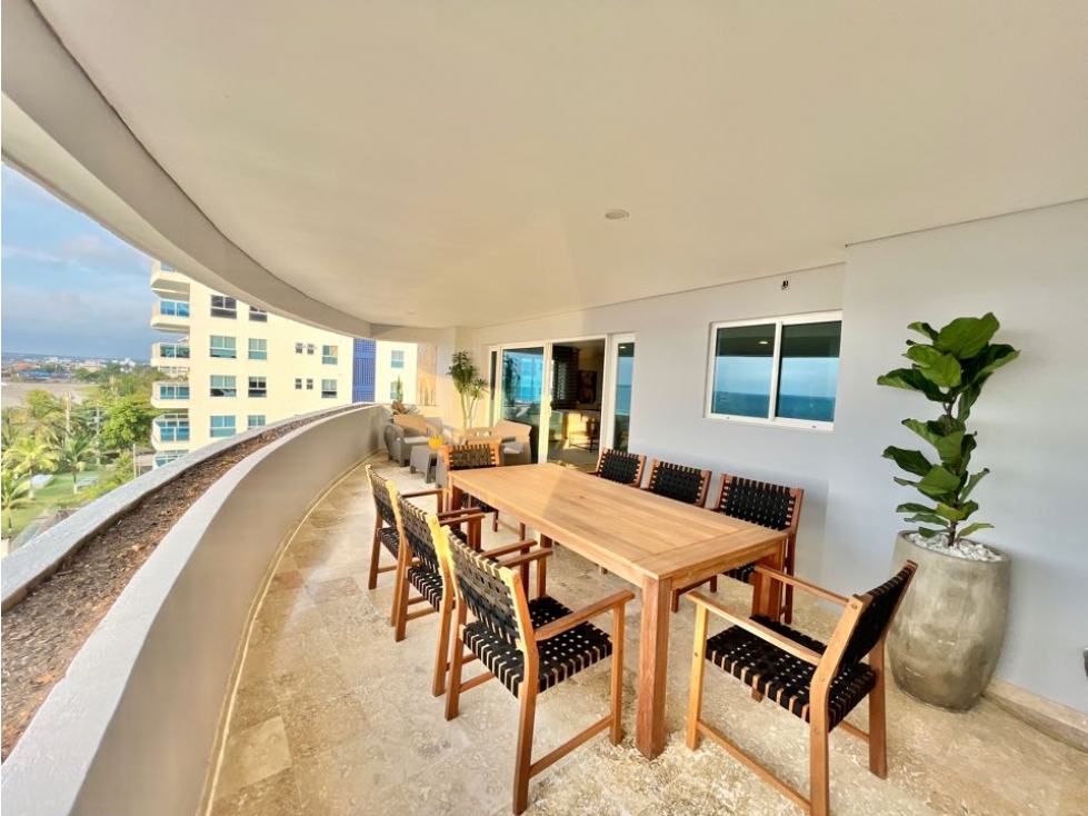 SE VENDE APARTAMENTO EN SECTOR LA BOQUILLA, EDIFICIO MAR ABIERTO — foto 2