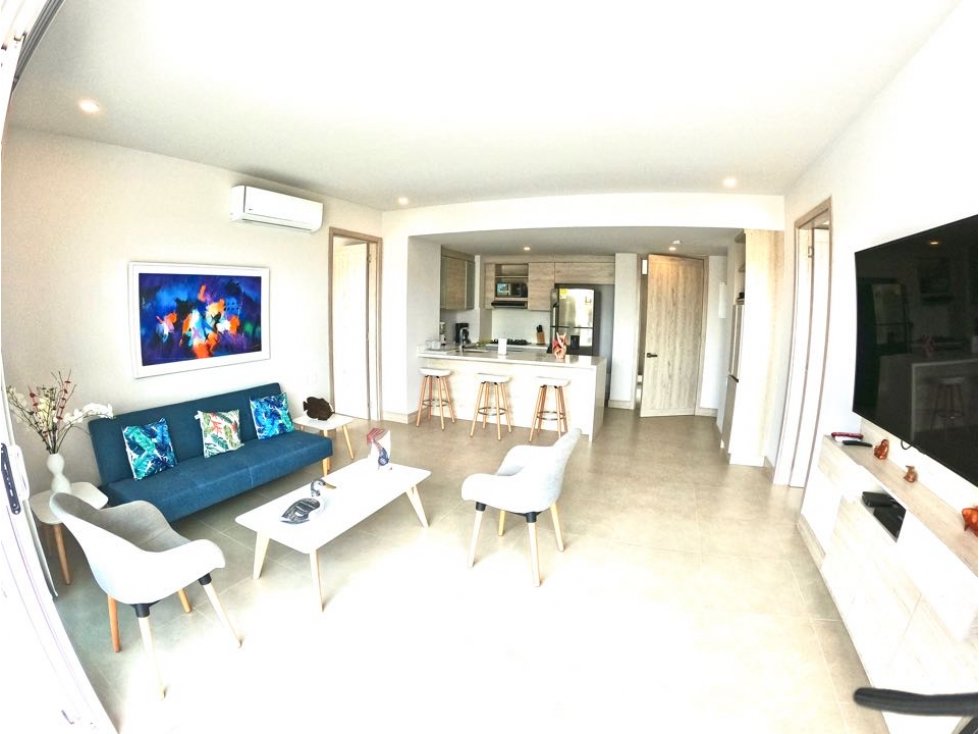 SE VENDE APARTAMENTO EN SERENA DEL MAR, MORROS IO, 2 ALCOBAS — foto 3
