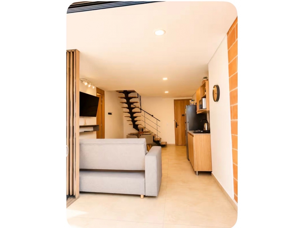 SE VENDE APARTAMENTO AMOBLADO DUPLEX. RENTAS CORTAS AIRBNB. LAURELES — foto 2