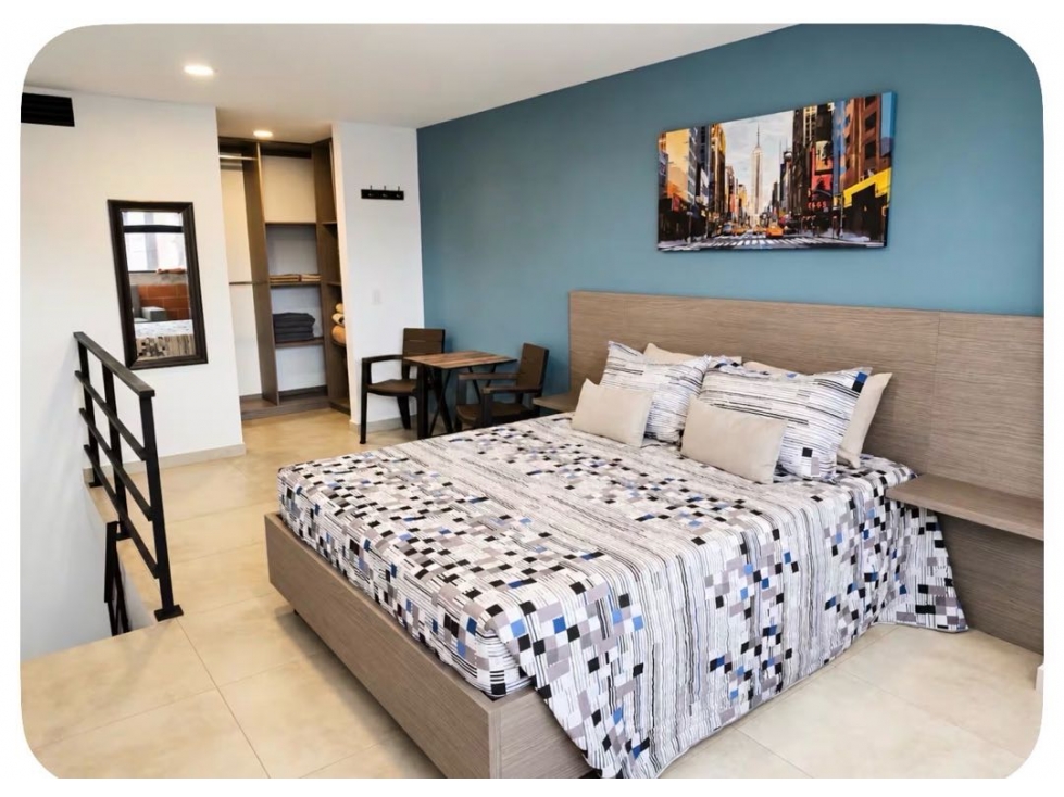 SE VENDE APARTAMENTO AMOBLADO DUPLEX. RENTAS CORTAS AIRBNB. LAURELES