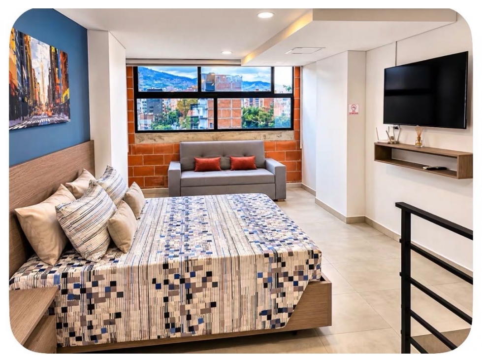 SE VENDE APARTAMENTO AMOBLADO DUPLEX. RENTAS CORTAS AIRBNB. LAURELES — foto 5