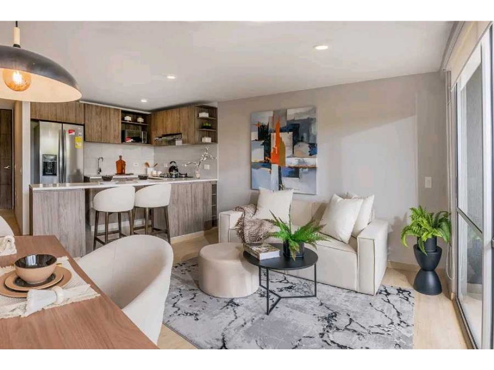 SE VENDE APARTAMENTO NUEVO CON BALCÓN EN LA FELICIDAD — foto 2