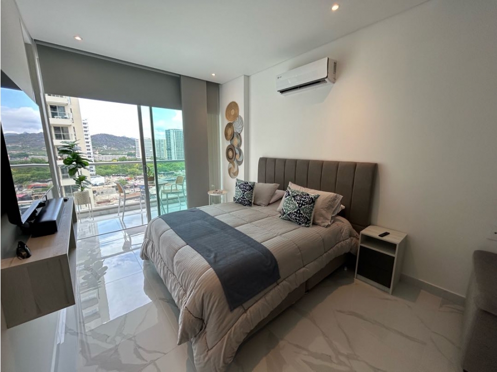 Se vende apartamento para renta turística en Bello Horizonte, Sta Mta — foto 2