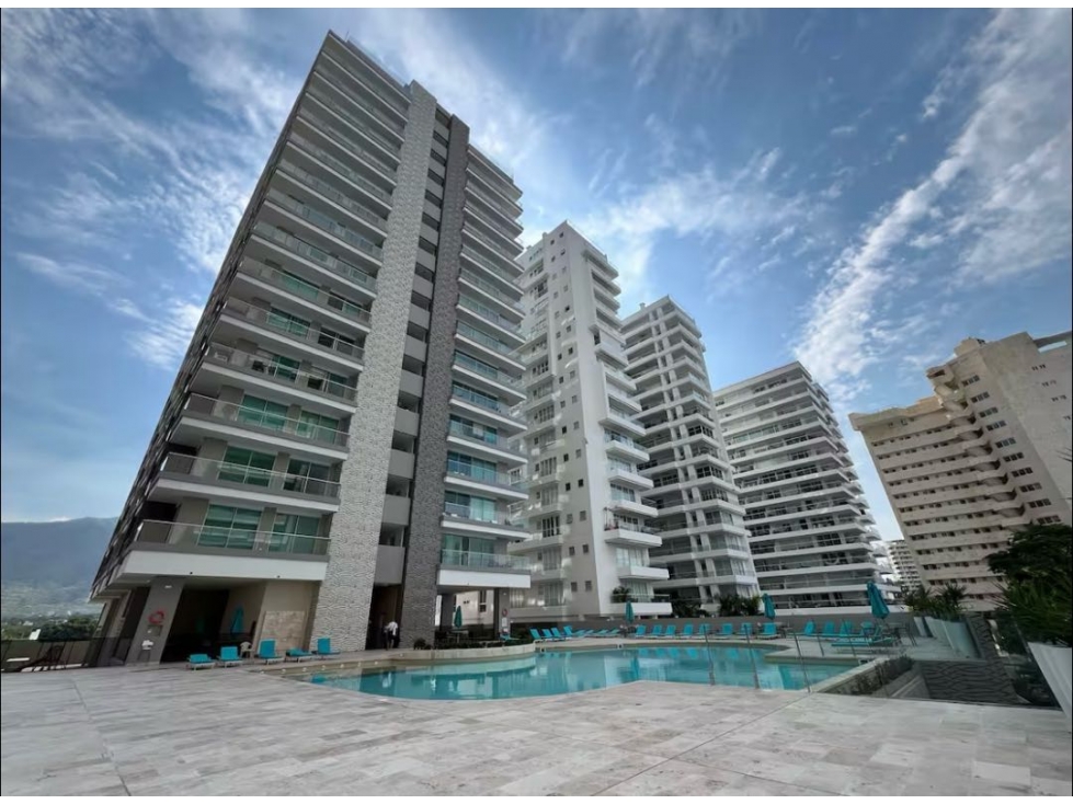Se vende apartamento para venta turística en Bello Horizonte, Sta Mta