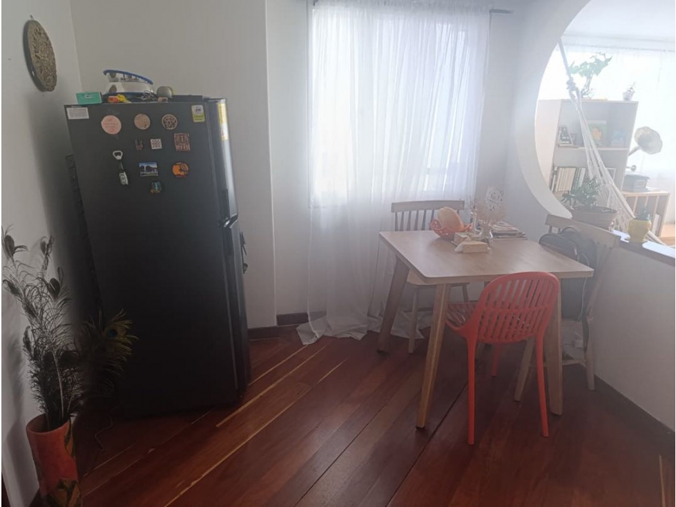 SE VENDE APARTAESTUDIO ARRENDADO CON TERRAZA EN SANTA BARBARA.P — foto 3