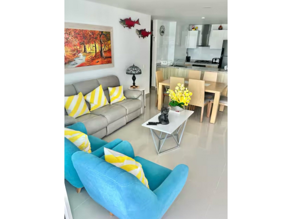 OPORTUNIDAD VENTA APARTAMENTO USO TURÍSTICO BARRIO MARBELLA CARTAGENA — foto 5