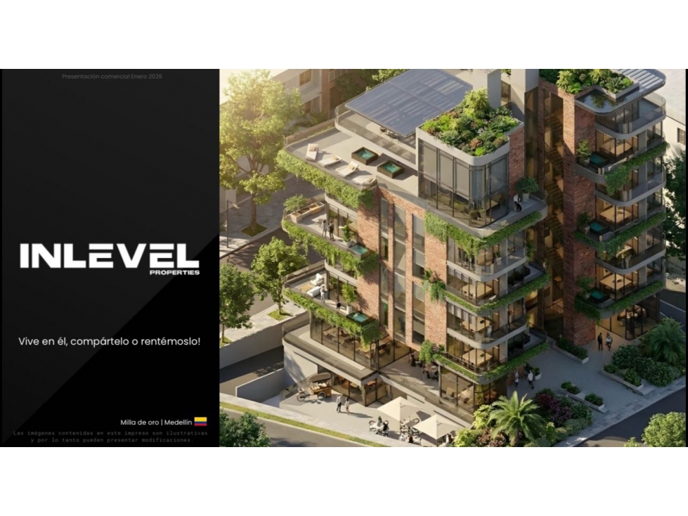 SE VENDE APARTASUITES EN PROYECTO SOBRE PLANOS - MILLA DE ORO MEDELLIN
