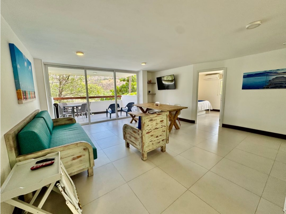 SE VENDE APARTMENTO EN EL RODADERO CON ACCESO PRIVADO A LA PLAYA