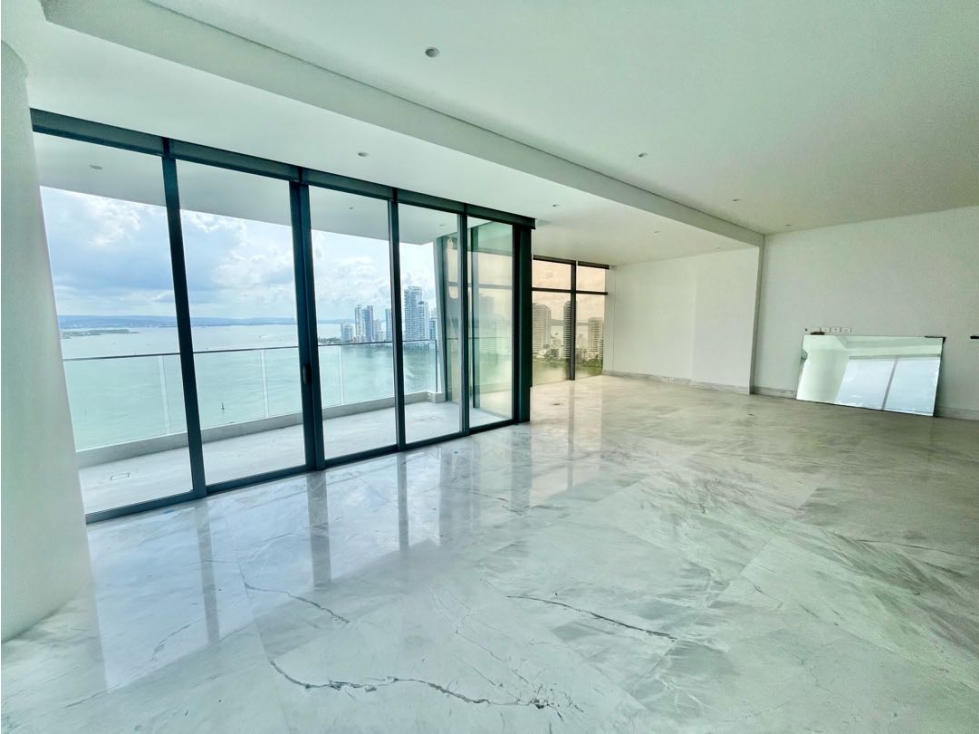 SE VENDE APTO EL BOCAGRANDE EDIFICIO ALLURE FRENTE A LA BAHIA — foto 4
