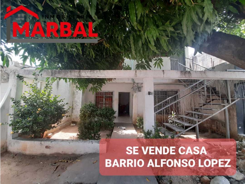 SE VENDE CASA BARRIO ALFONSO LOPEZ