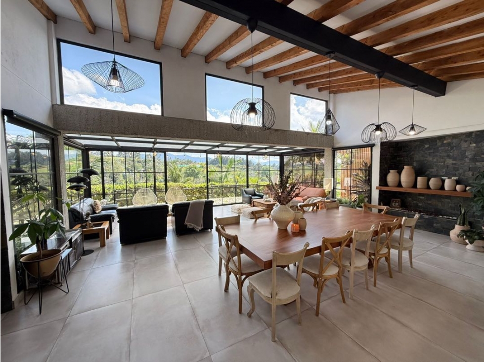 Se vende casa campestre de lujo en parcelación en El Carmen de Viboral — foto 5