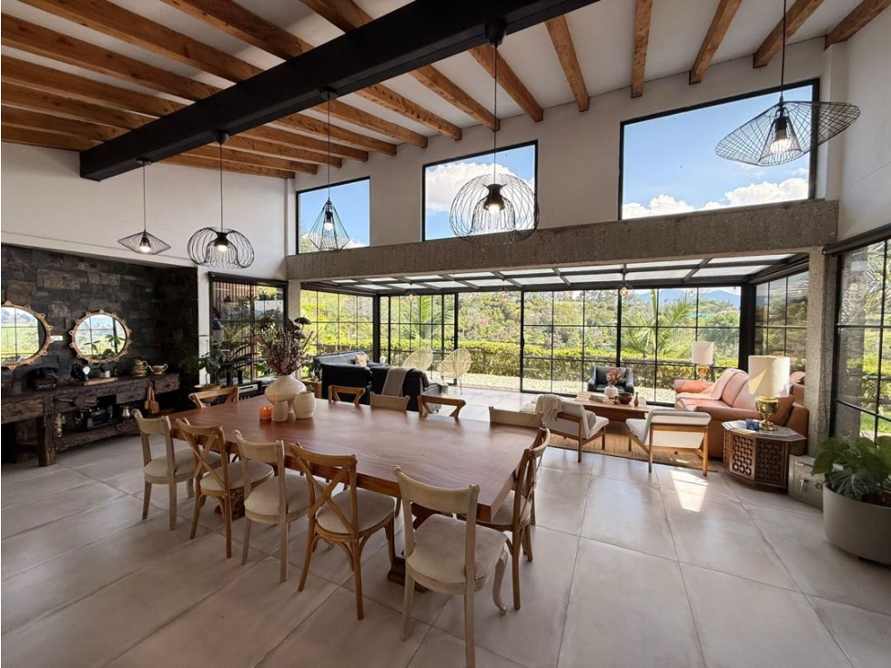 Se vende casa campestre de lujo en parcelación en El Carmen de Viboral — foto 6