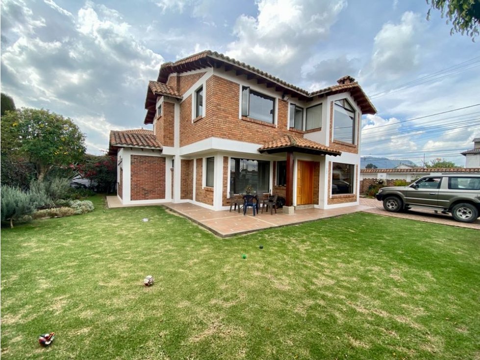 SE VENDE CASA CAMPESTRE EN CAJICA LOTE INDEPENDIENTE