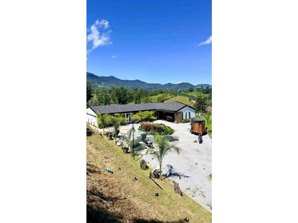 Se vende casa campestre en la vía san Antonio de Pereira el carmen