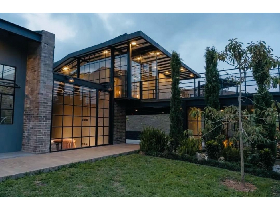 Se vende casa campestre estilo industrial vía san Antonio - La Ceja