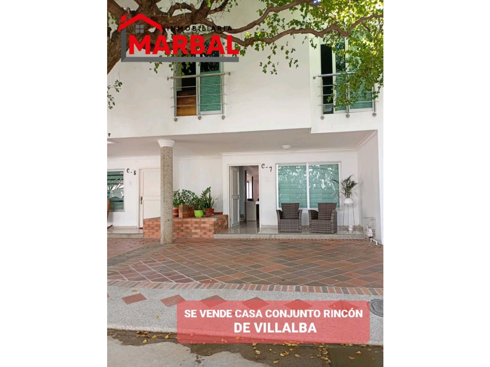 SE VENDE CASA CONJUNTO CERRADO RINCON DE VILLALBA