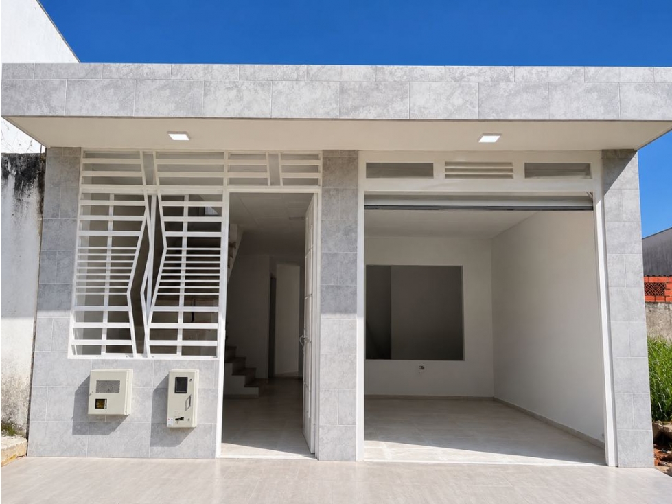 SE VENDE CASA NUEVA CON PLANCHA BARRIO LOS OCOBOS, YOPAL