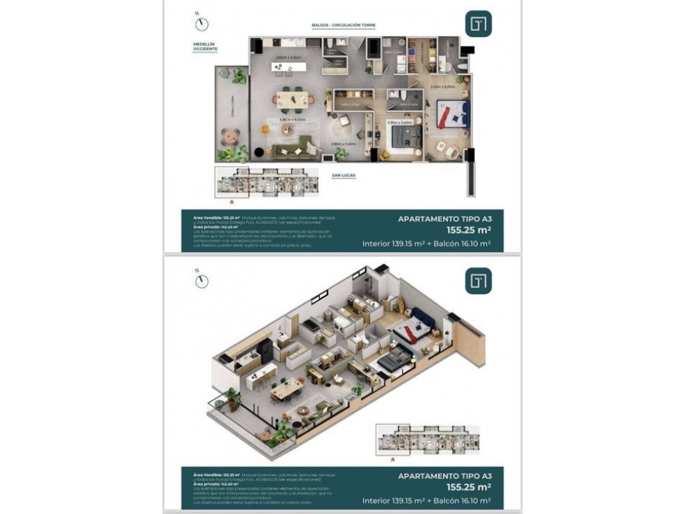SE VENDE CESION DE DERECHOS EN TREEBAL APARTAMENTOS EN LOS BALSOS