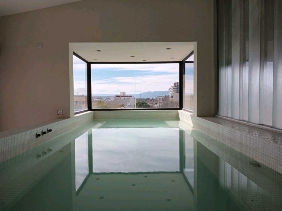 Departamento amoblado con pileta climatizada y cochera Carlos Paz