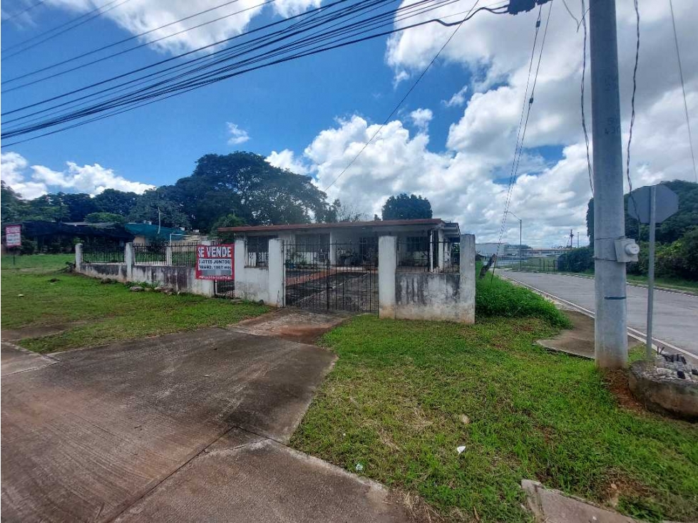 Se vende dos lotes con casa en zona comercial Chitre - Herrera. - 6
