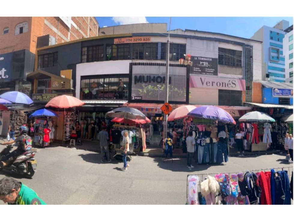 Se vende edificio en el centro de Medellín la candelaria
