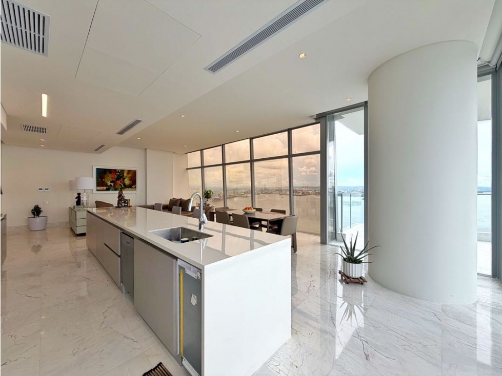 SE VENDE ESPECTACULAR APARTAMENTO EN LA BAHÍA DE BOCAGRANDE!! — foto 6