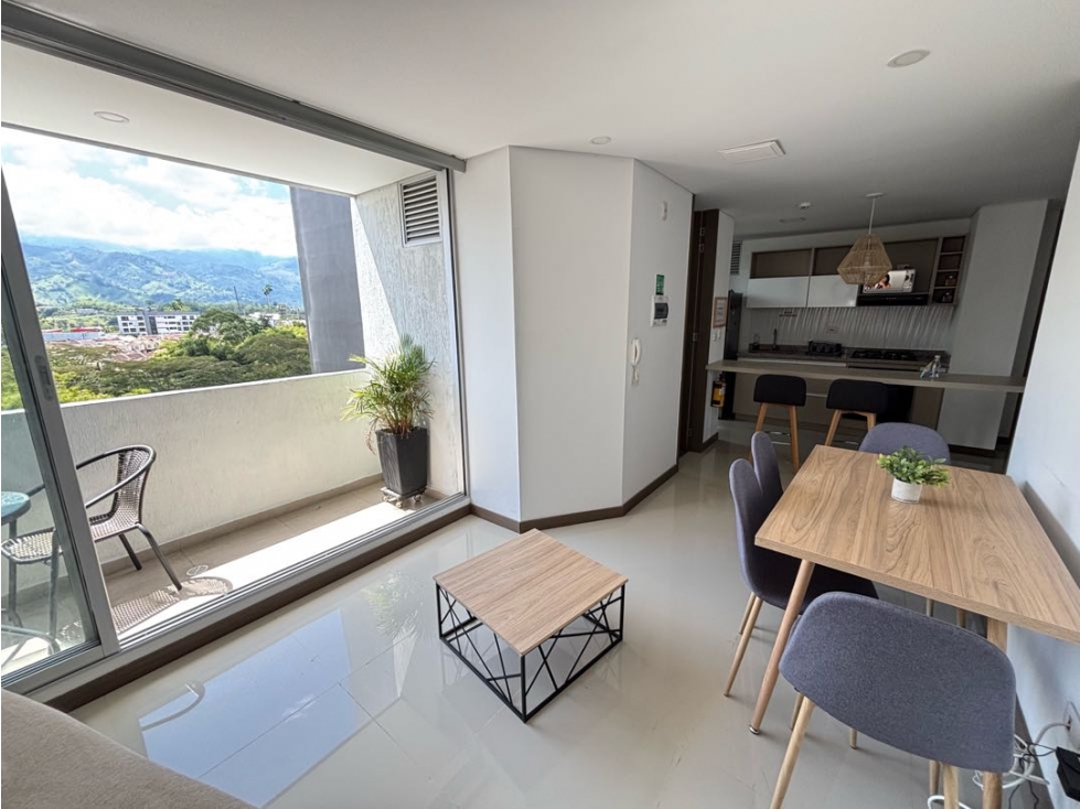 SE VENDE ESPECTACULAR APARTAMENTO AMOBLADO EN CLUB HOUSE — foto 6