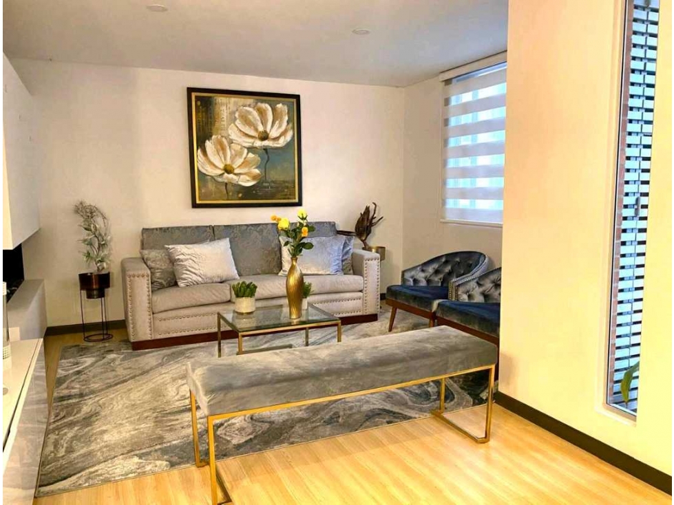 SE VENDE ESPECTACULAR APARTAMENTO AMOBLADO EN USAQUEN, BOGOTA — foto 4