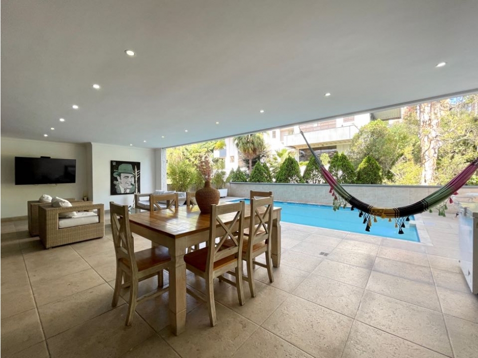 SE VENDE ESPLENDIDO APARTAMENTO CON PISCINA EN LOMA LOS GONZALES — foto 4