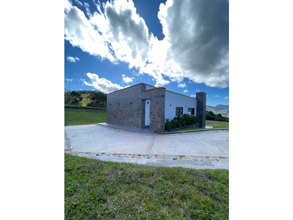 SE VENDE FINCA EN SONSON CASA NUEVA Y MODERNA EN PARCELACION - 1