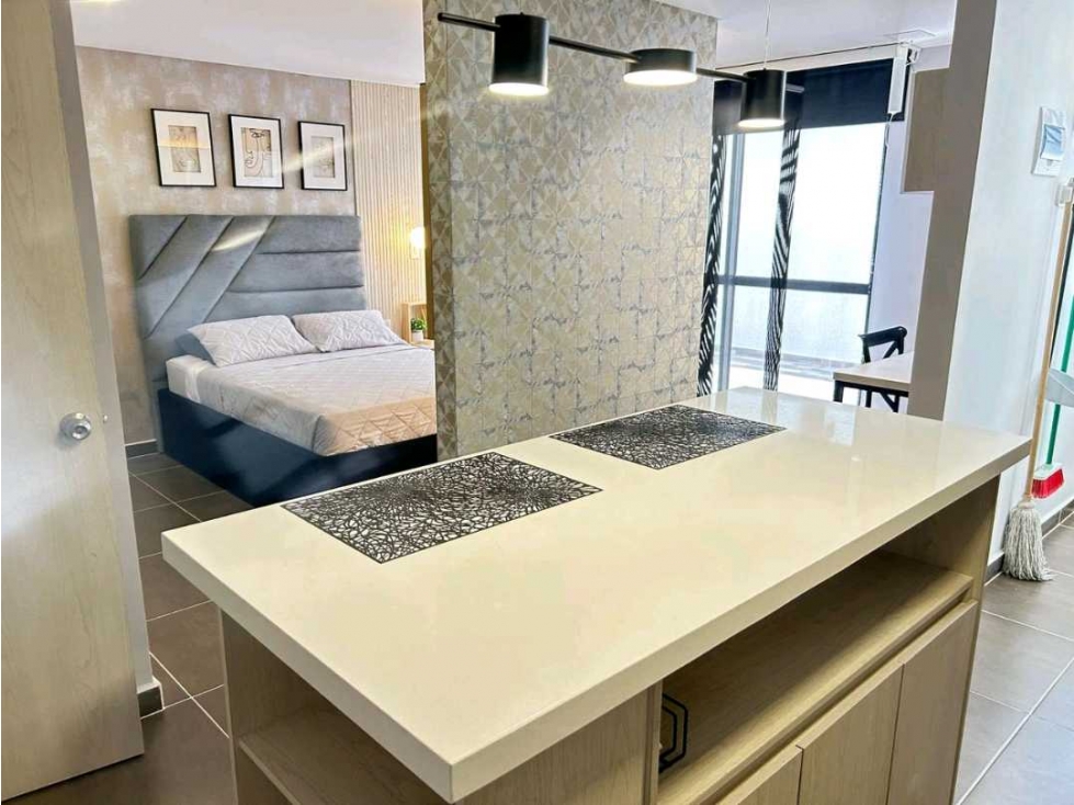 Se vende hermoso apartaestudio amoblado en Álamos Pereira
