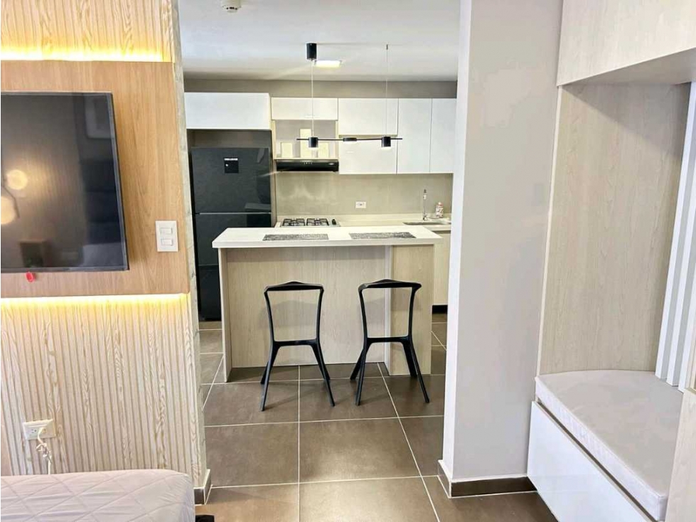 Se vende hermoso apartaestudio amoblado en Álamos Pereira — foto 2