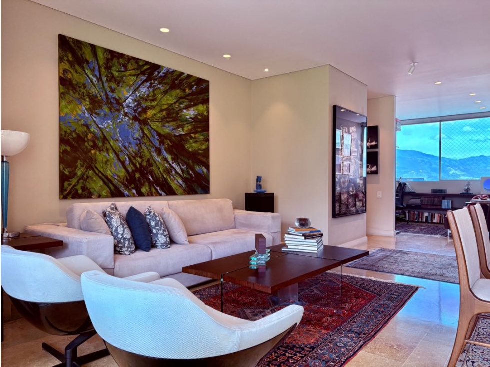 SE VENDE HERMOSO APT CON INIGUALABLE VISTA AL CLUB CAMPESTRE - POBLADO — foto 5