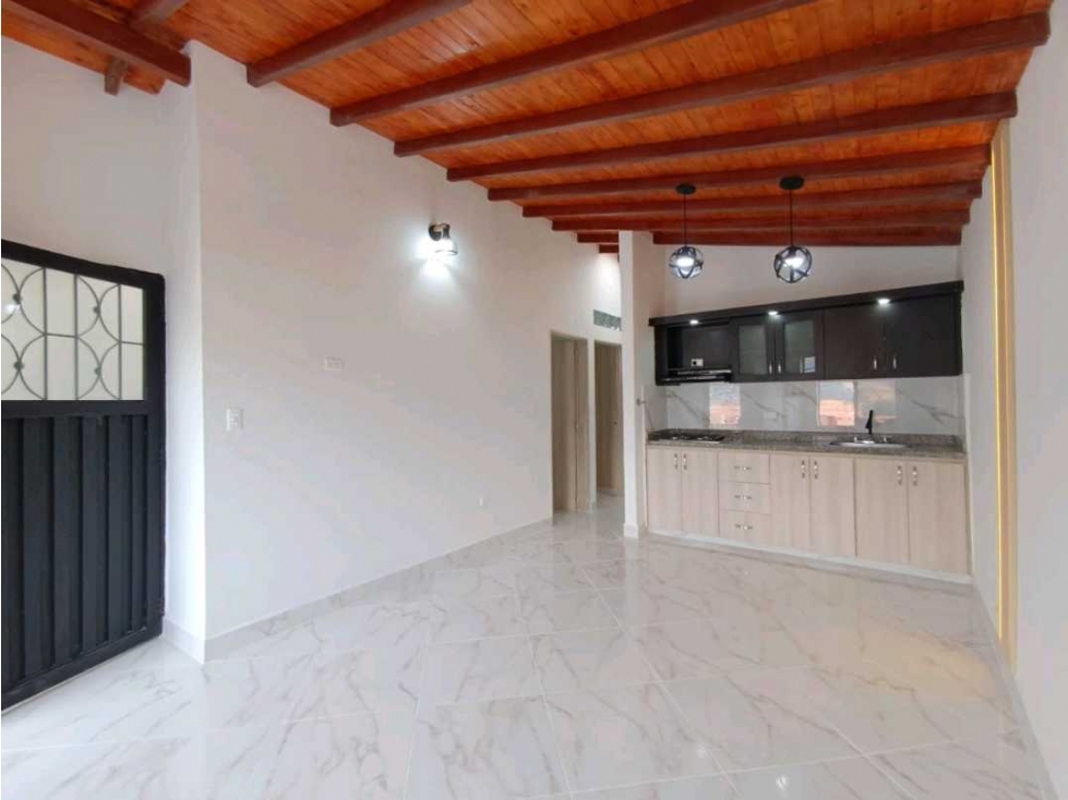 Se vende hermoso apto en cabañas bello 3 piso ganga de techo — foto 3