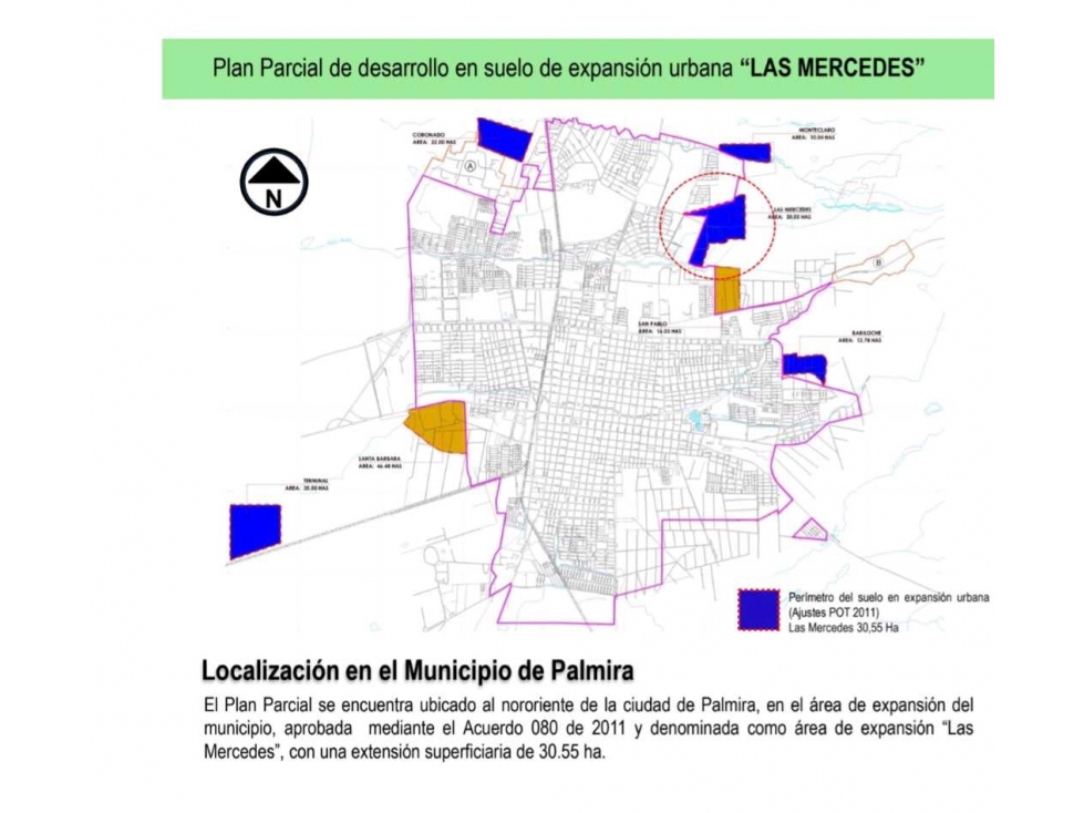 Se vende lote al Nororiente de Palmira 8.000 Metros MHG10136542 — foto 3