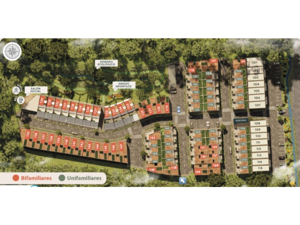 Se vende lote de 85m2 bifamiliar esquinero en unidad cerrada Family — foto 5