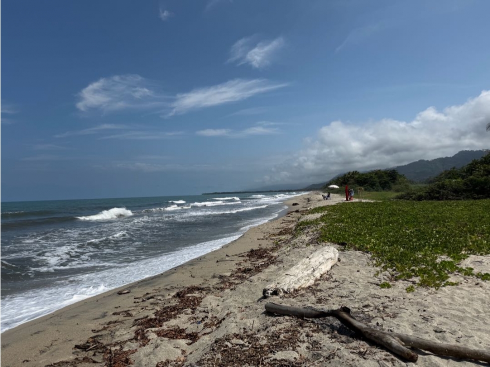 Se vende lote con frente de playa en Guachaca - Santa Marta