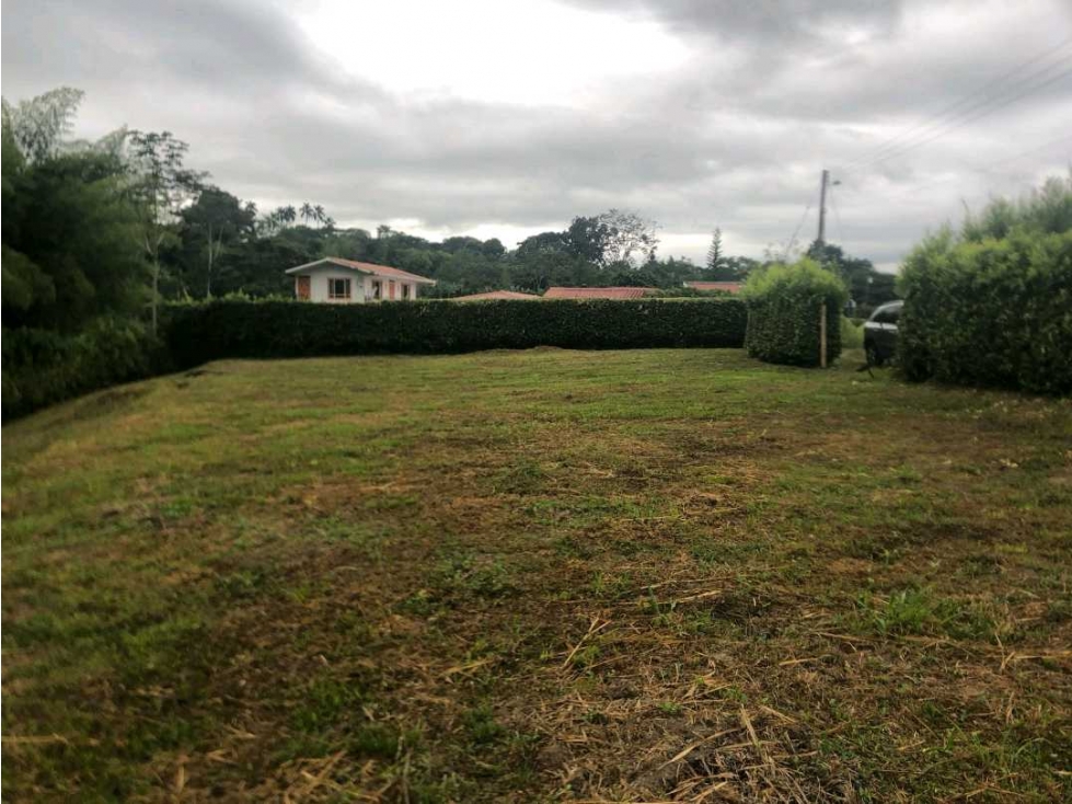 SE VENDE LOTE EN LA TEBAIDA QUINDIO