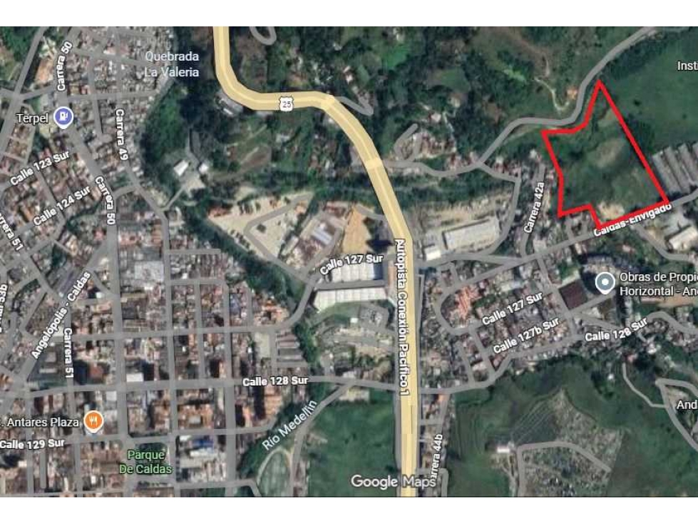 Se vende lote industrial y residencial en caldas la miel - 2