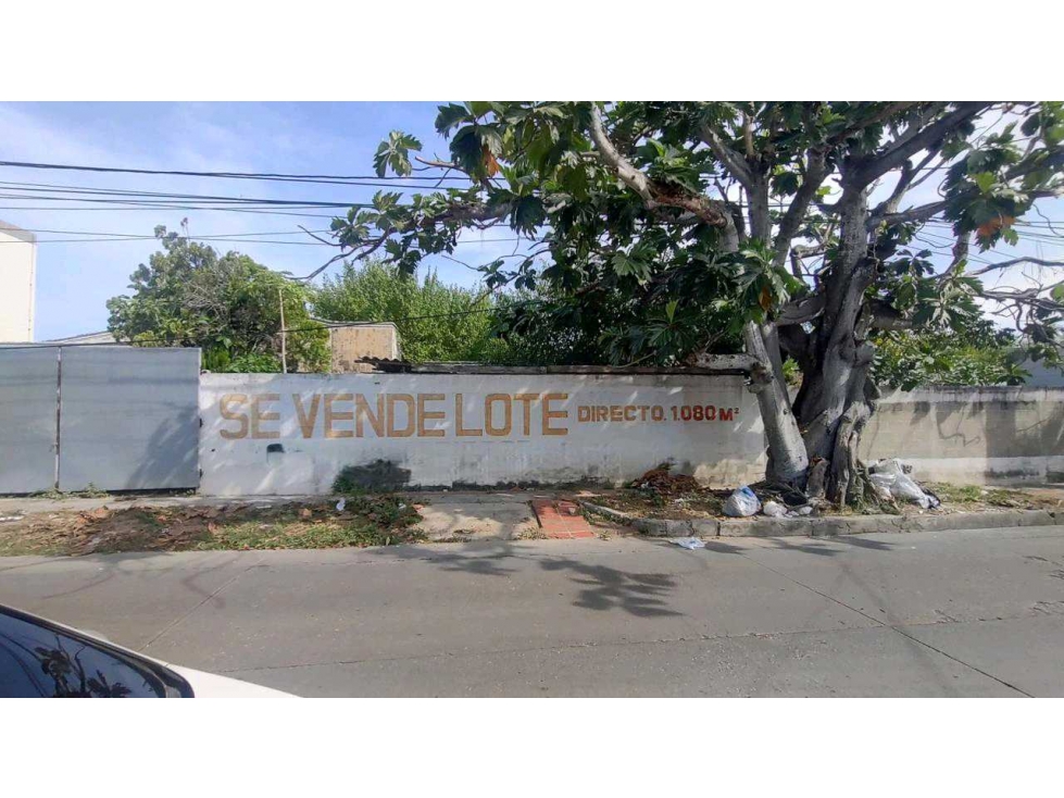 VENTA DE LOTE RESIDENCIAL EN PARAISO - BARRANQUILLA