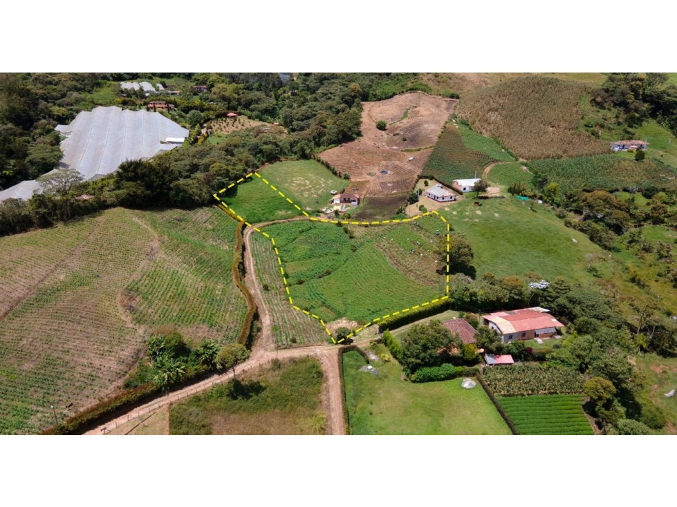 Se vende o cambia lote rural de 5.245 m2 en Viboral, El Carmen