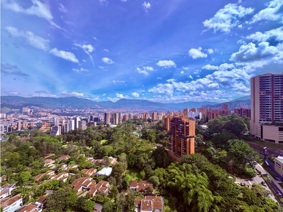 SE VENDE MODERNO APT EN PISO ALTO CON VISTA 360 - POBLADO — foto 5