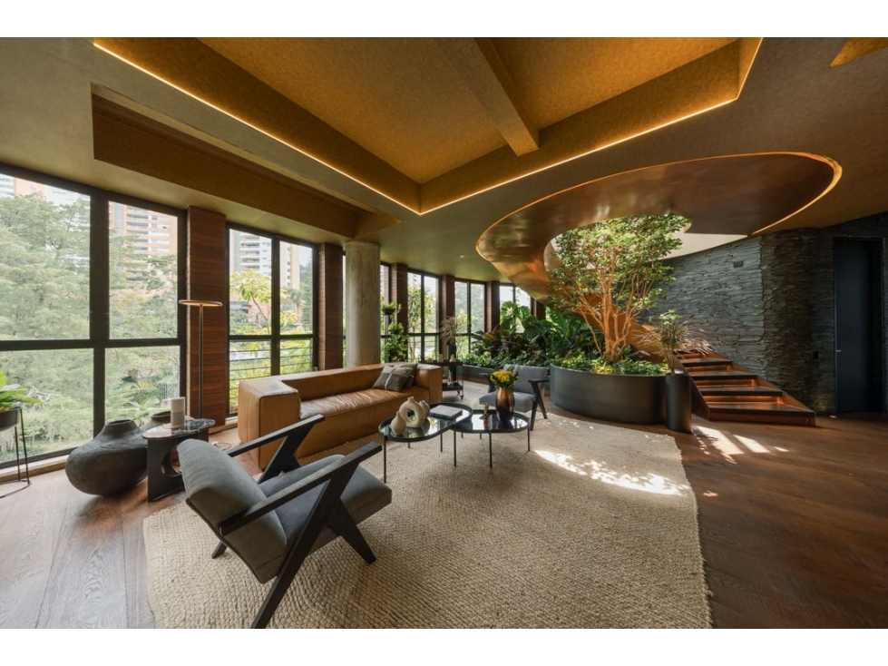 SE VENDE PENTHOUSE DUPLEX CON EXCLUSIVO DISEÑO EN EL TESORO - POBLADO — foto 4