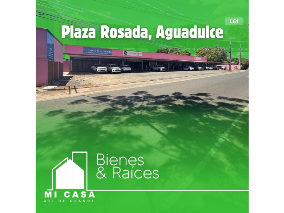SE VENDE PLAZA COMERCIAL EN AGUADULCEL61 - 1