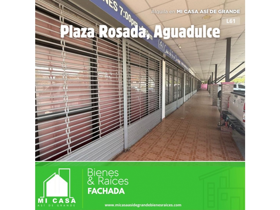 SE VENDE PLAZA COMERCIAL EN AGUADULCEL61 - 3
